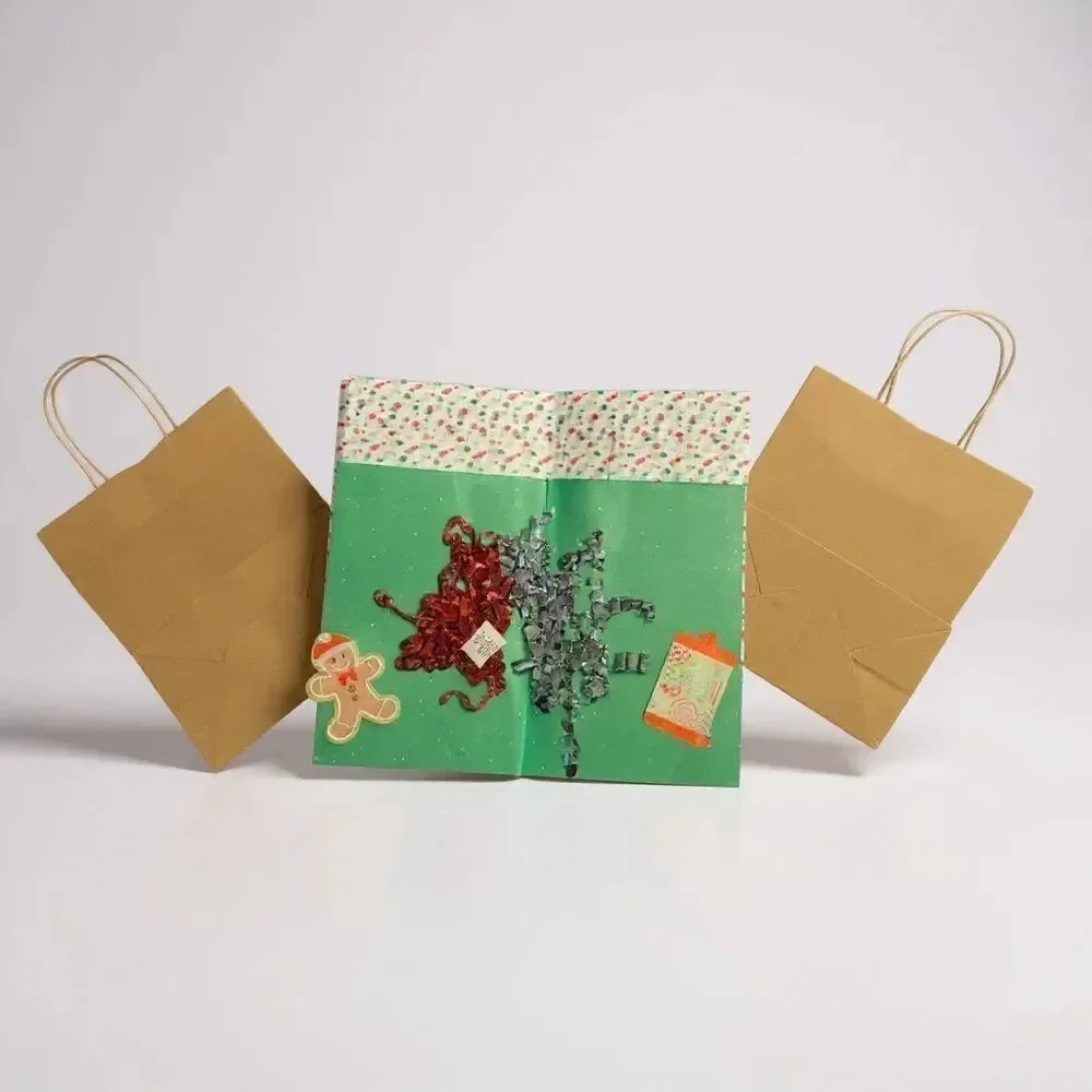 Set of 2 Holiday Gift Bags